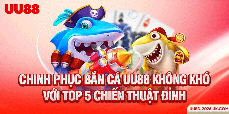 Chinh phục bắn cá UU88 không khó với top 5 chiến thuật đỉnh