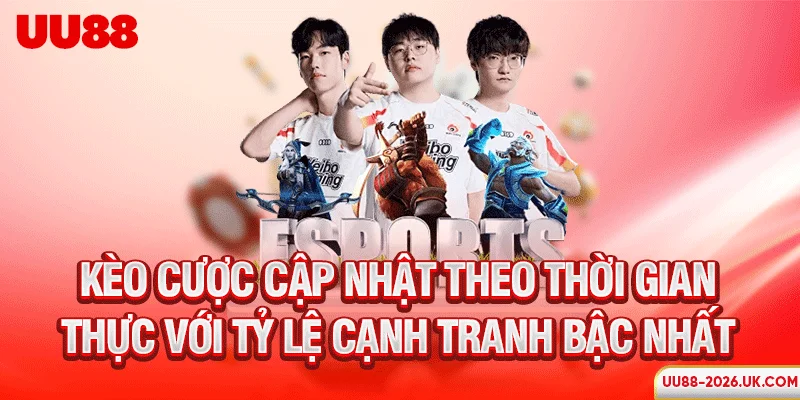 Kèo cược cập nhật theo thời gian thực với tỷ lệ cạnh tranh bậc nhất